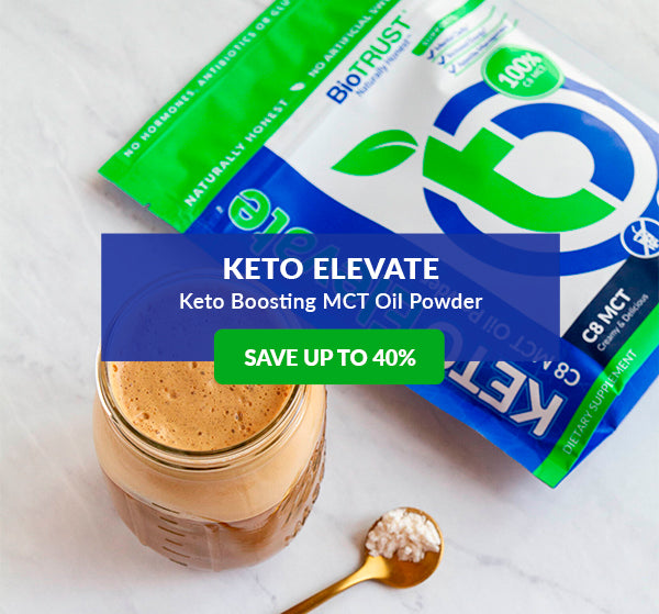 Keto Elevate™ — C8 MCT Oil Powder (2 Delicious Flavors)
